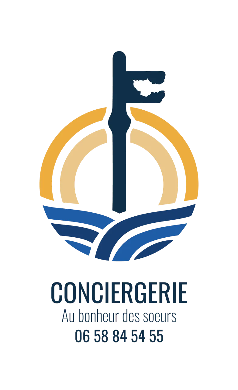 Logo de la conciergerie "au bonheur des soeurs"